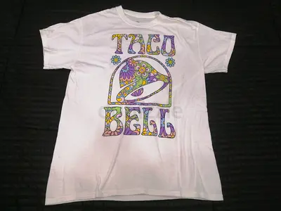 White cotton T-shirt, size M