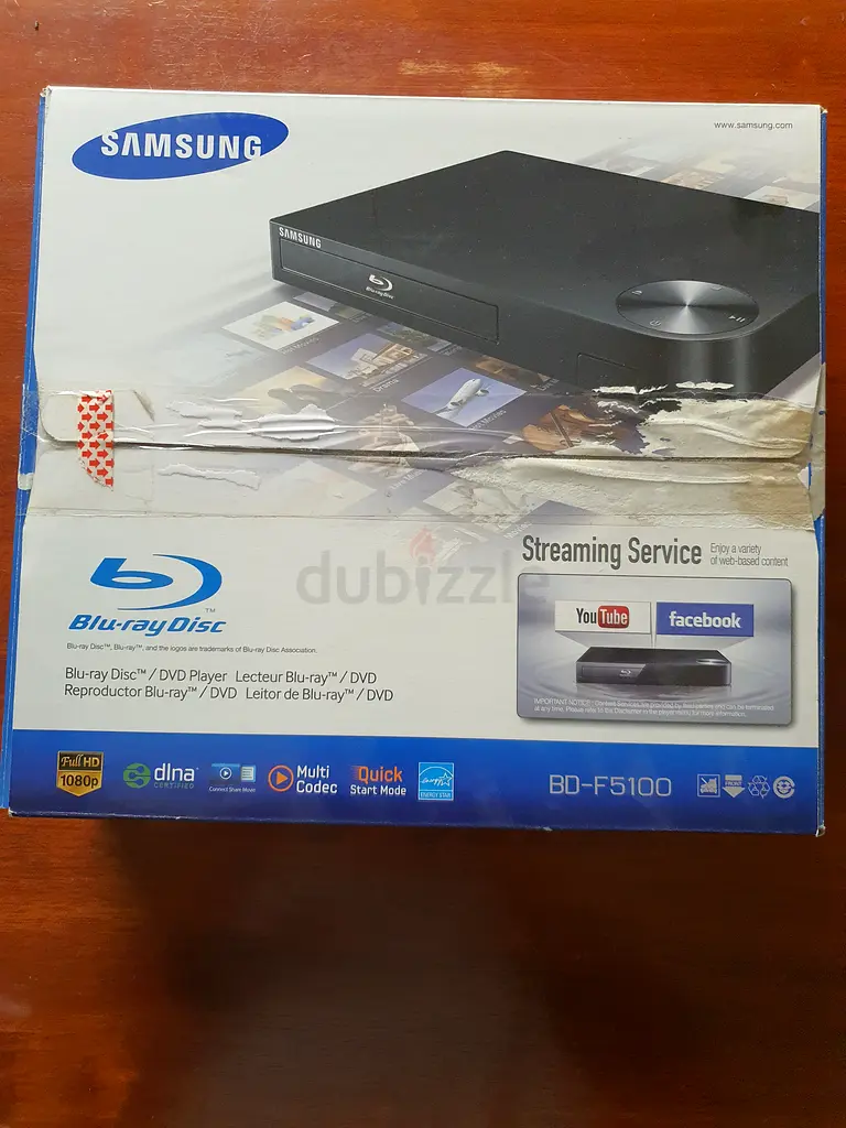Samsung BDF5100 BluRay disc player