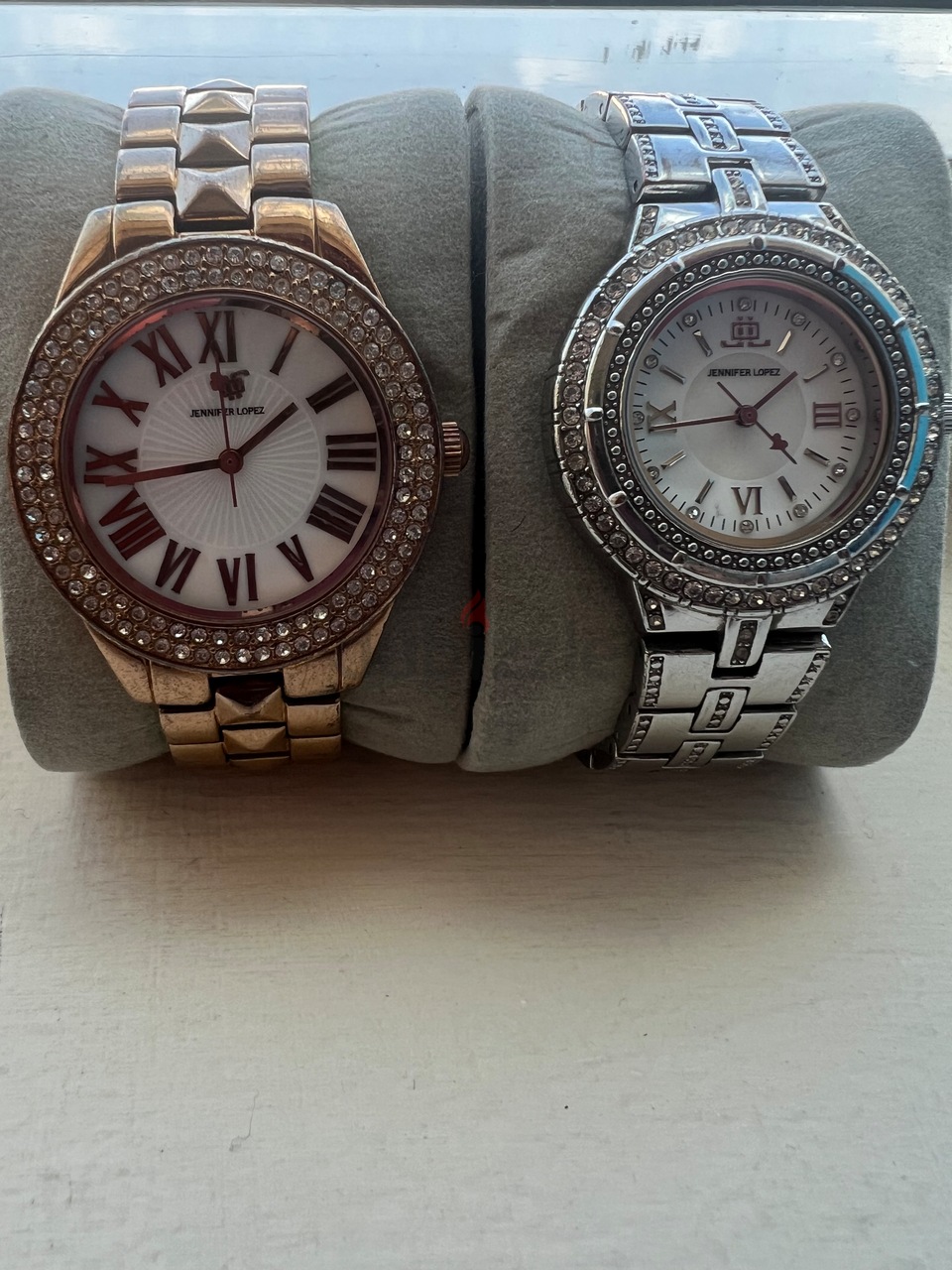 Jennifer Lopez JLo Brand Ladies Wrist Watch. Gold & Diamonds Tone.  Untested. | eBay