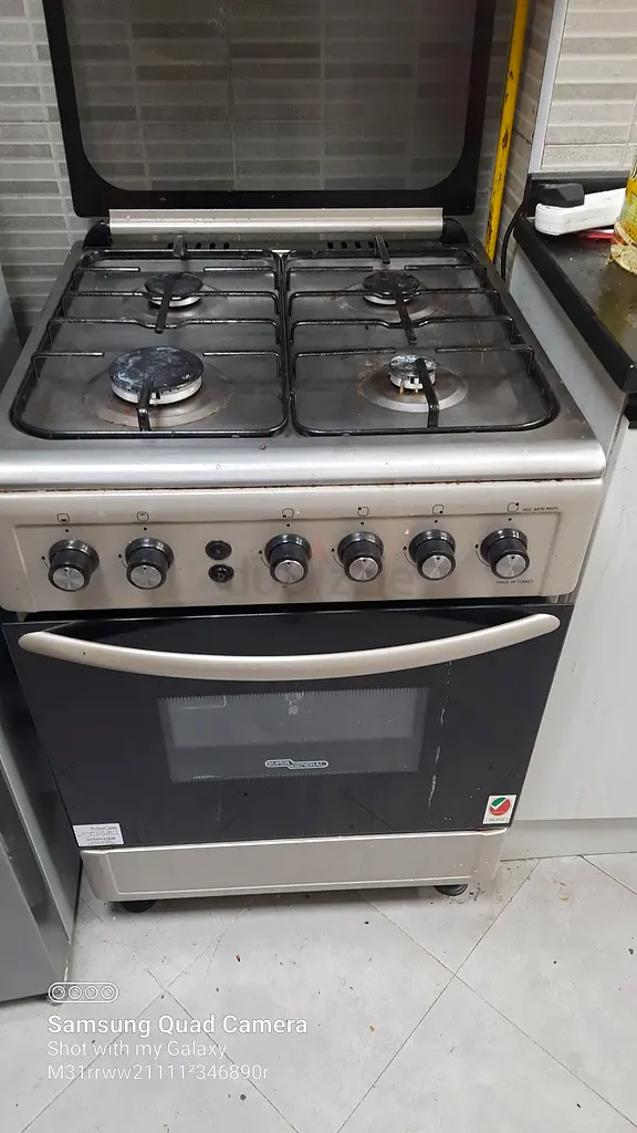 Super General Cooking range 4 burner, Gas, Stainless Steel