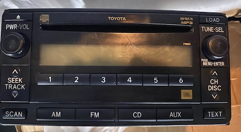 Car radio Toyota FJ 2007-2020 original