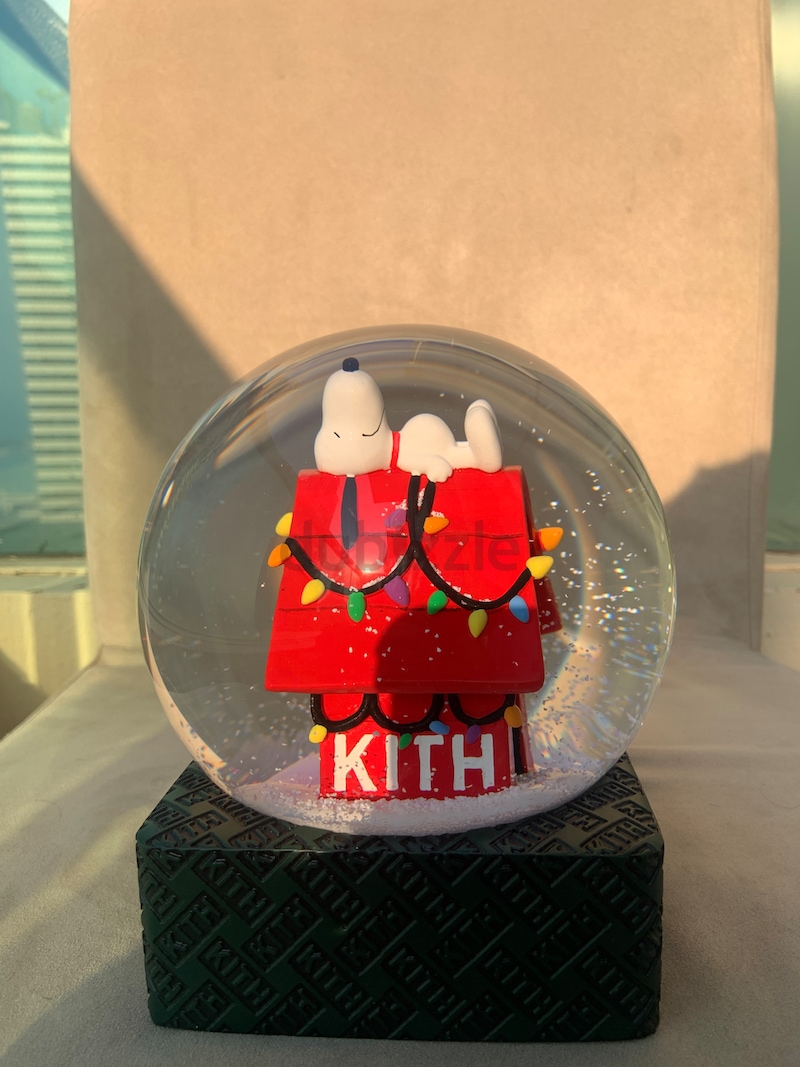 Kith x Snoopy Kithmas House Snow Globe | dubizzle