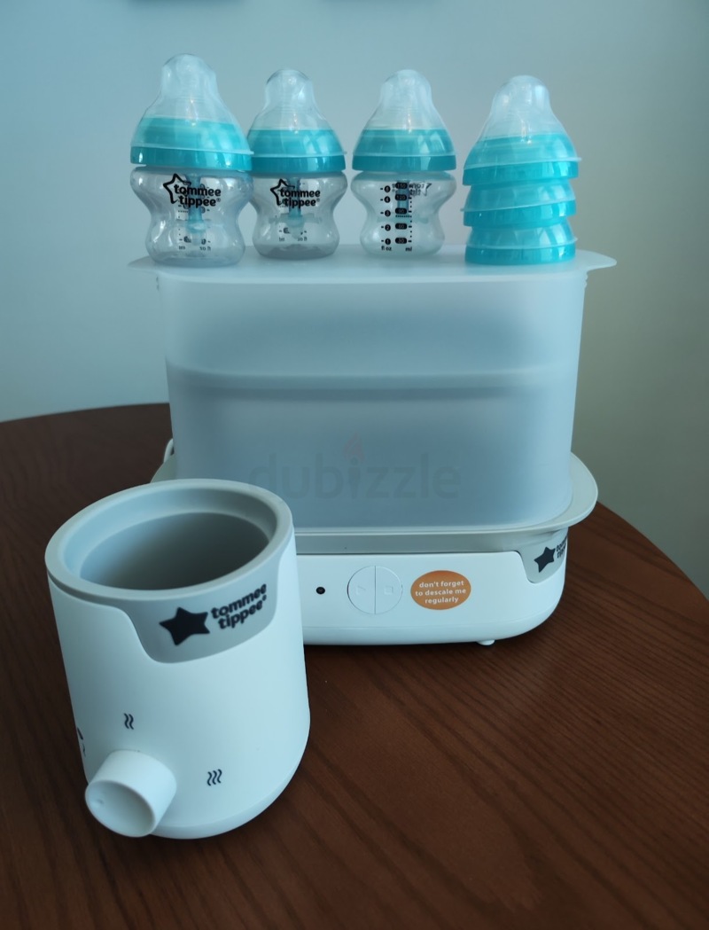 Tommee tippee bottle warmer and strileiser