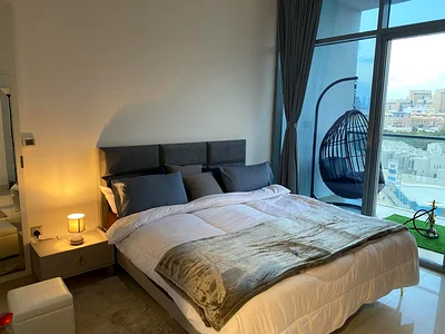 Furnished Studio Apartment Ready To Move At Prime Location Of Jvc