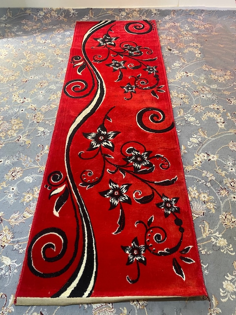 Red Beautiful Carpet 300 x 100