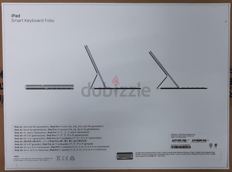 Apple Ipad Pro 11 (4th Gen) Smart Keyboard (Folio) (MXNK2LL/A) Gray ...