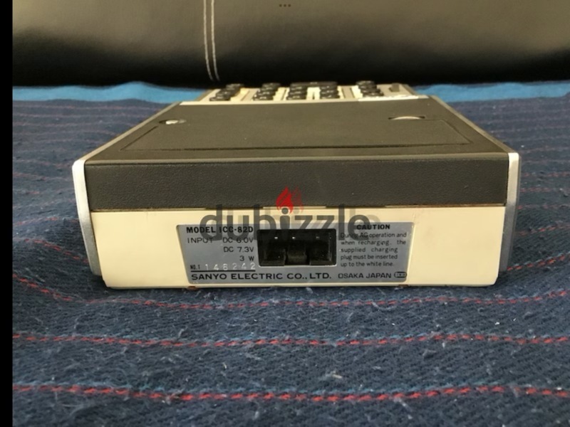 Vintage 1970 SANYO ICC-82D Calculator | Dubizzle