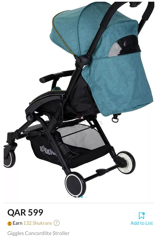 Giggle traveling system stroller