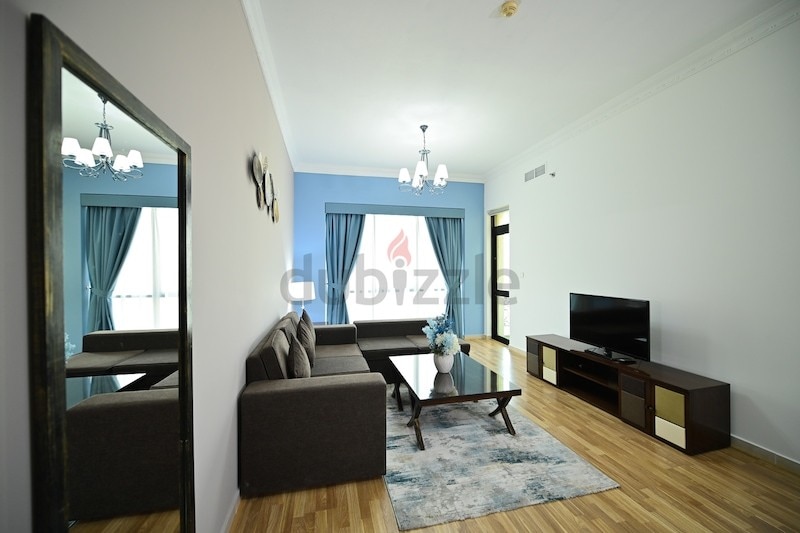 Monthly 1BHK @ AED 9.5K - Near American Hospital Oudmetha