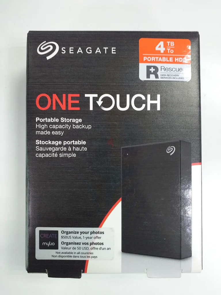 seagate external 4tb hard disk