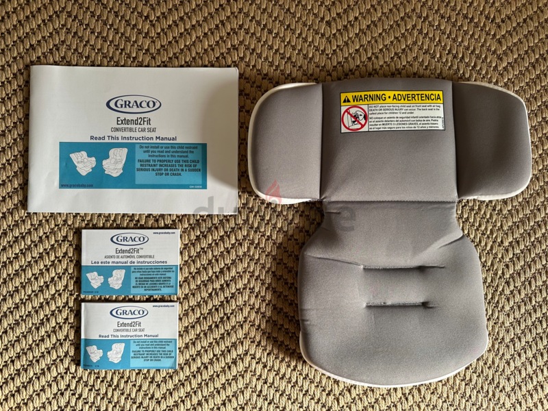 Graco Extend2Fit convertible car seat dubizzle