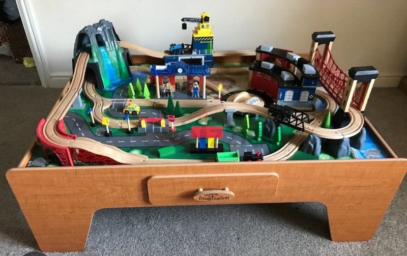 Universe of imagination store train table