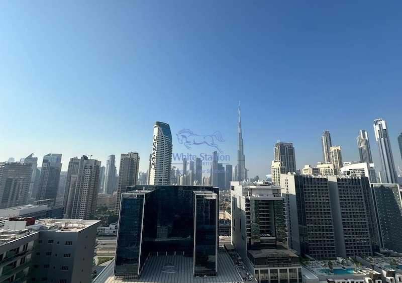 Burj Khalifa View | High Floor | Furnished | Large 1Bhk with Balcony