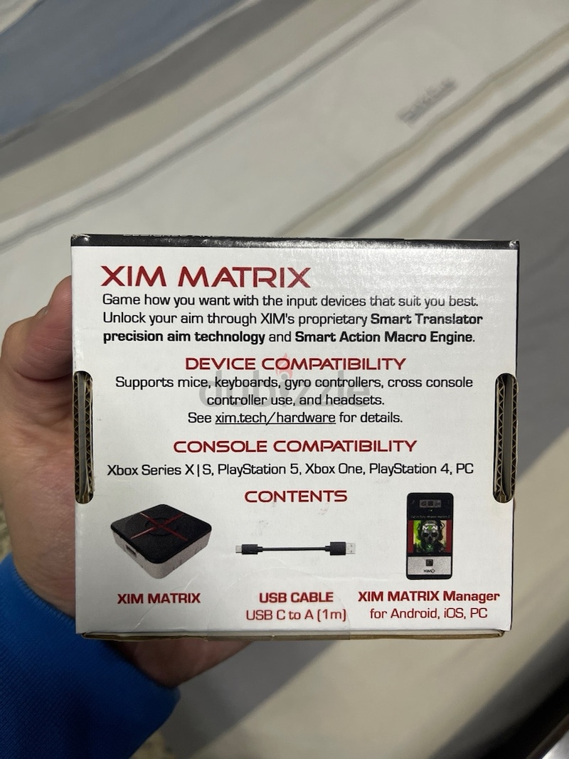 XIM Matrix Precision Mouse Keyboard Adapter Xbox PS5 PC Macros IN