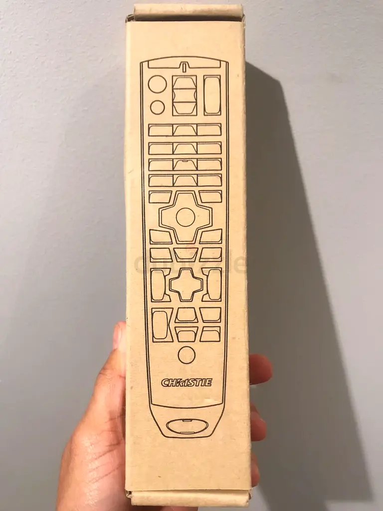 Christie Projector Original Remote Control Brand New With Box