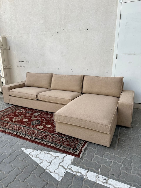 VIMLE sofá de 3 plazas, Hillared beige - IKEA
