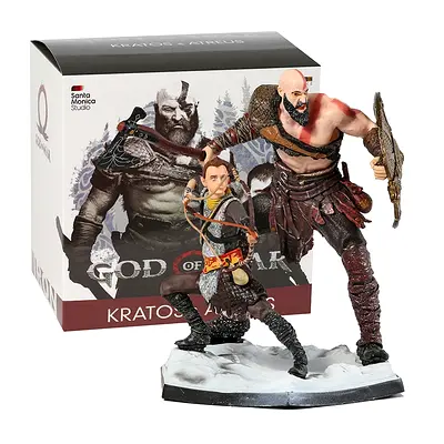 PS5 PS4 PS3 G.O.D OF WAR Kratos  Atreus Character Figure - NEW