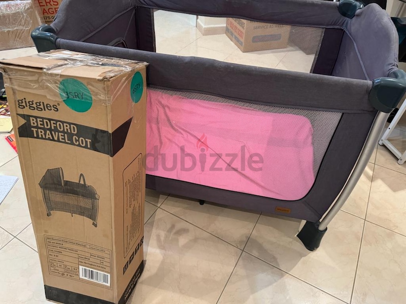 Giggles sales travel cot