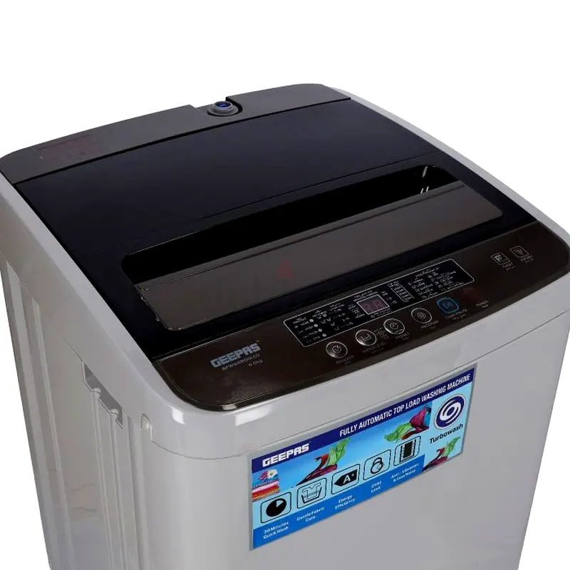 Geepas 6kg Fully Automatic Front load washing machine