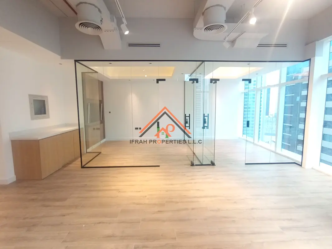 Office for Rent GLASS PARTITIONS BURJ KHALIFA VIEW BRAND NEW Dubai
