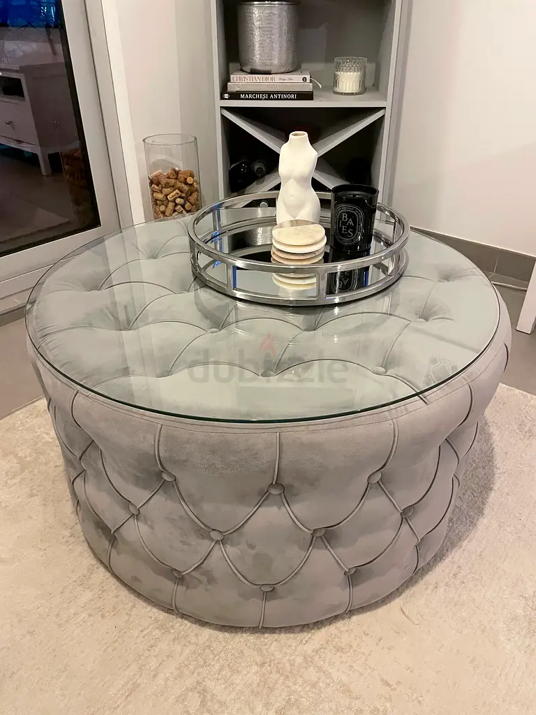 Custom Made Grey Coffee Table