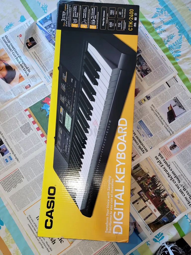 CASIO Keyboard PIANO 61 Keys BRANDNEW