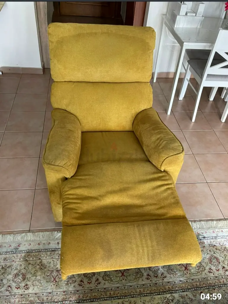 RECLINER WITH HIGH CHAIR SOFA