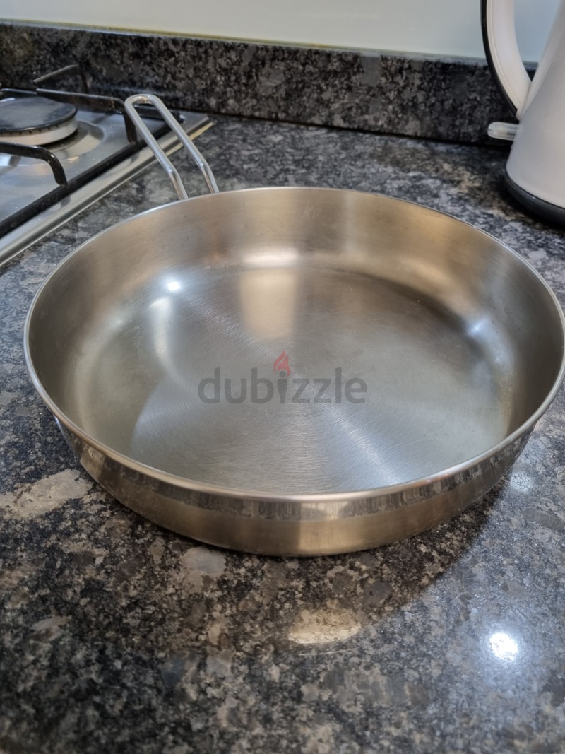 Prestige Stainless Steel Pan Set 28cm and 24cm | dubizzle