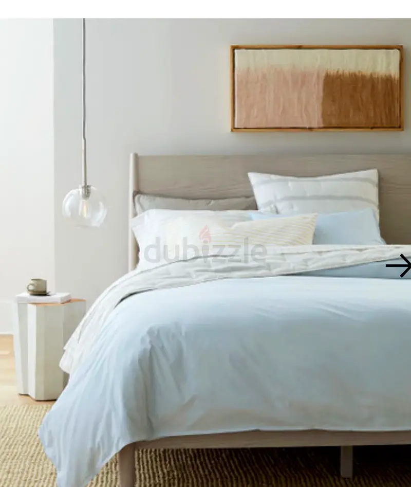 West Elm felt wall art with wooden frame