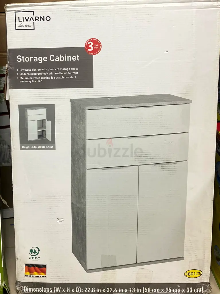 LIVARNO storage with adjustable shelf