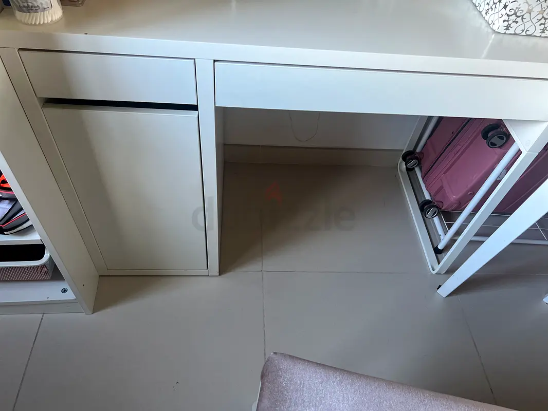 White Office / Study Desk Table IKEA