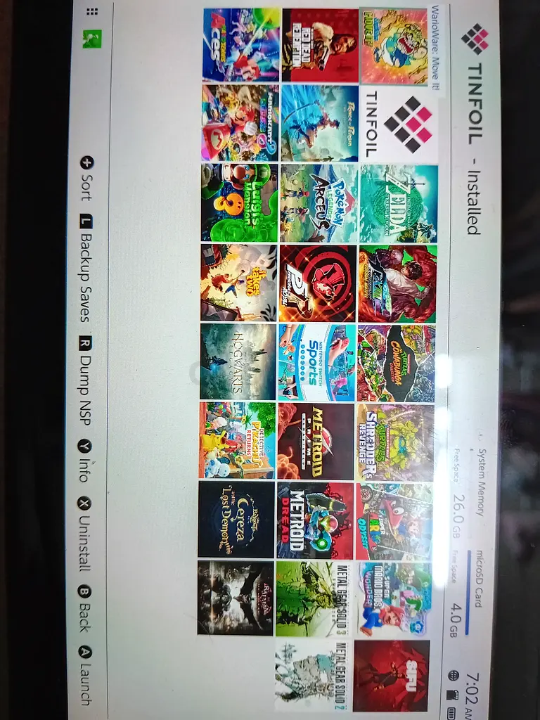 200gb unpatched nintendo switch