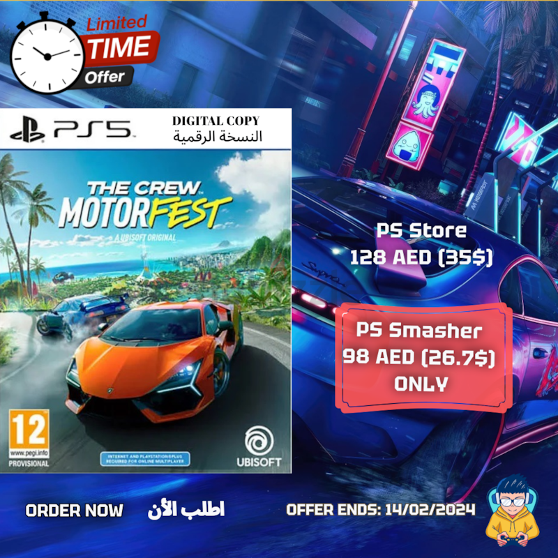  The Crew Motorfest - Standard Edition, PlayStation 5 : Video  Games