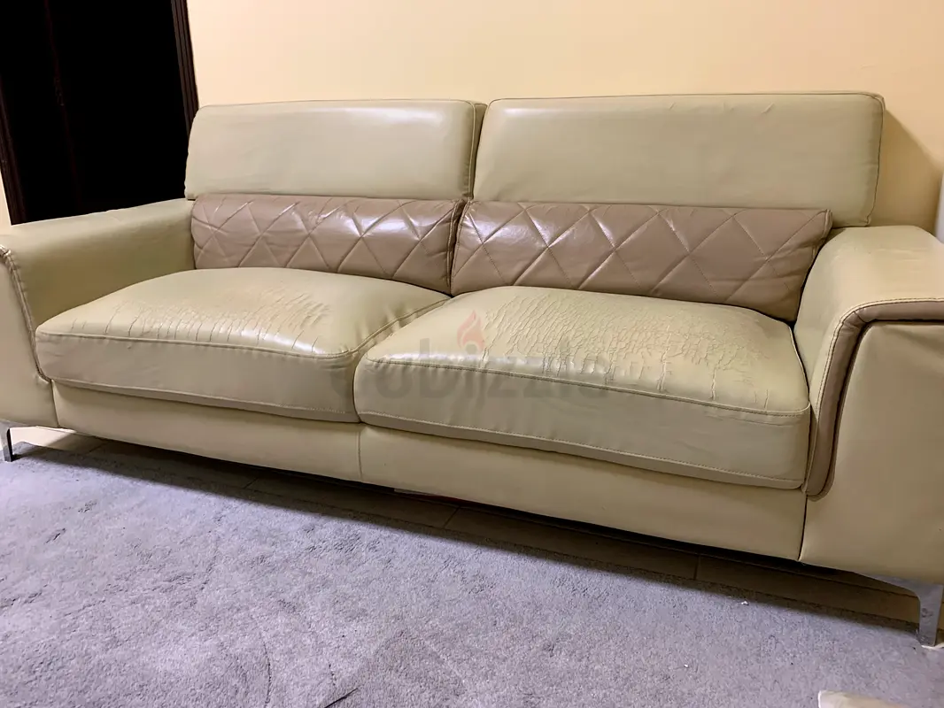 Leather sofa