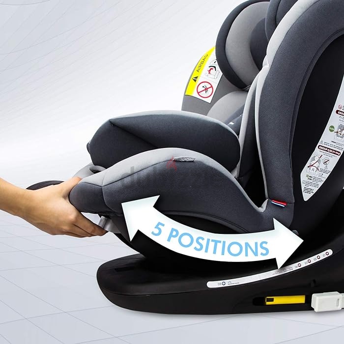 Isofix swivel car store seat