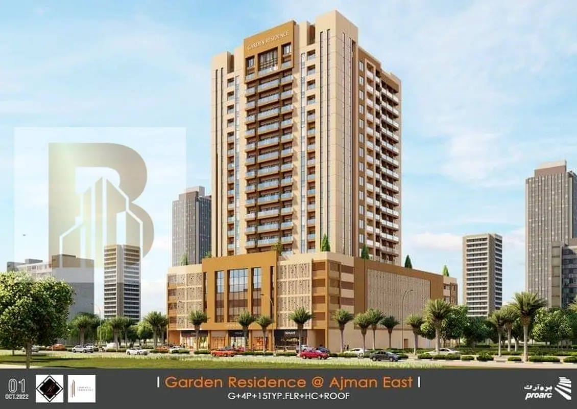 Apartment 1 BHK FOR SALE IN AJMAN EASY PAYMENT PLAN UP TO 7 YEARS