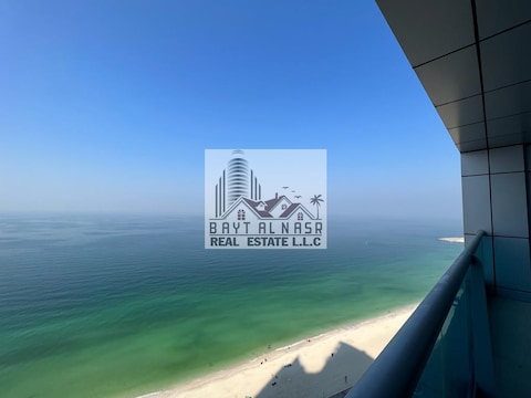 Full Sea View Luxurious And Stylish Three Bedroom Hall Apartment Available For Sale In Ajman Corni