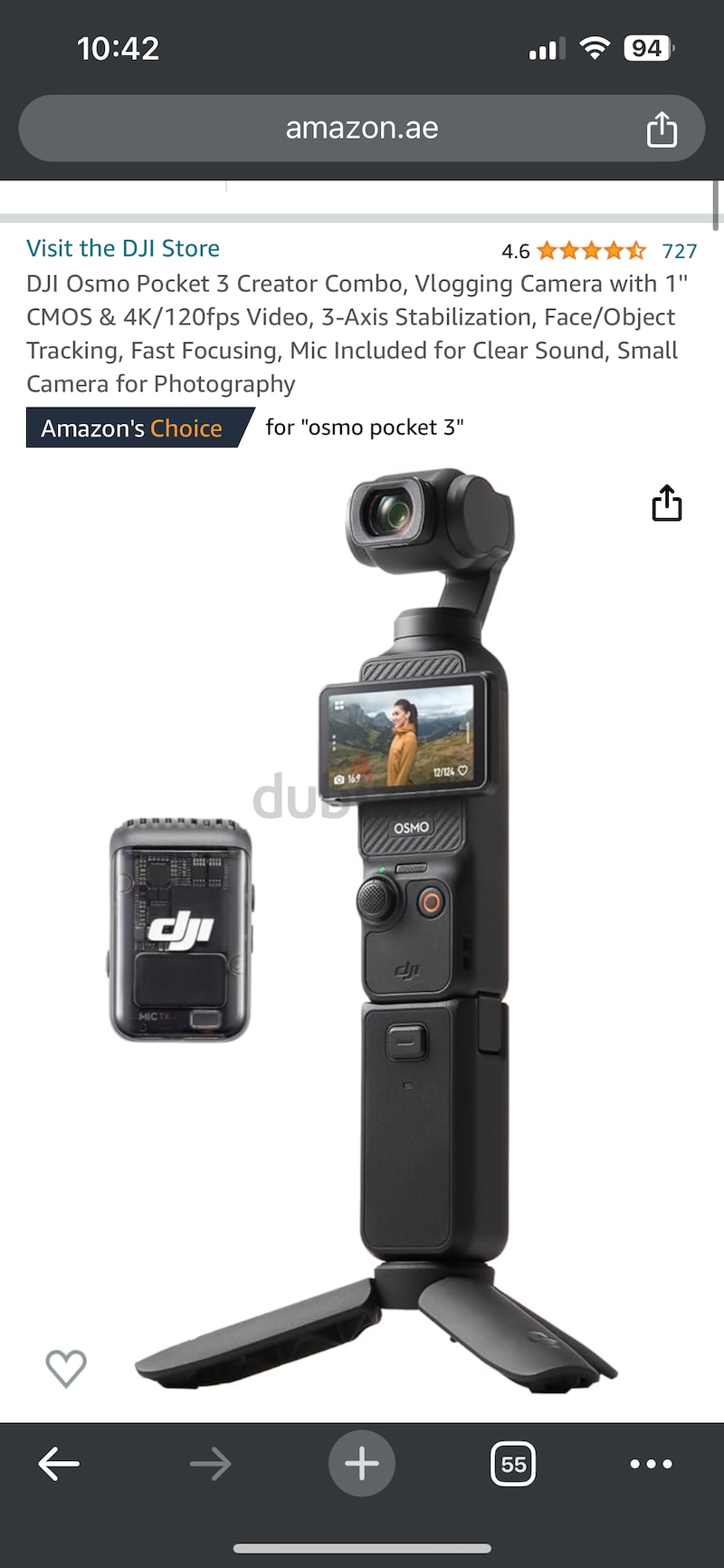 Rent a DJI Osmo Pocket 3 