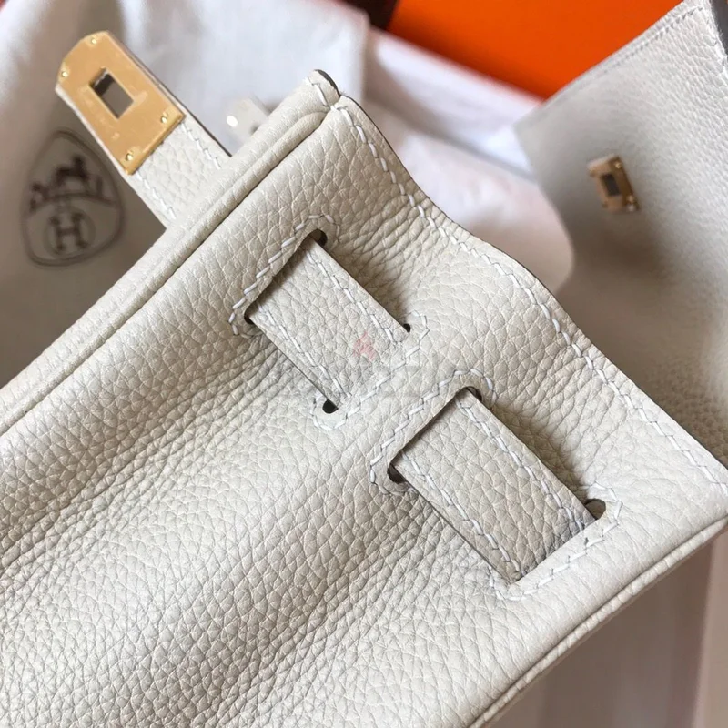 Hermes Kelly Retourne 28 Craie Clemence Leather62935675099649112