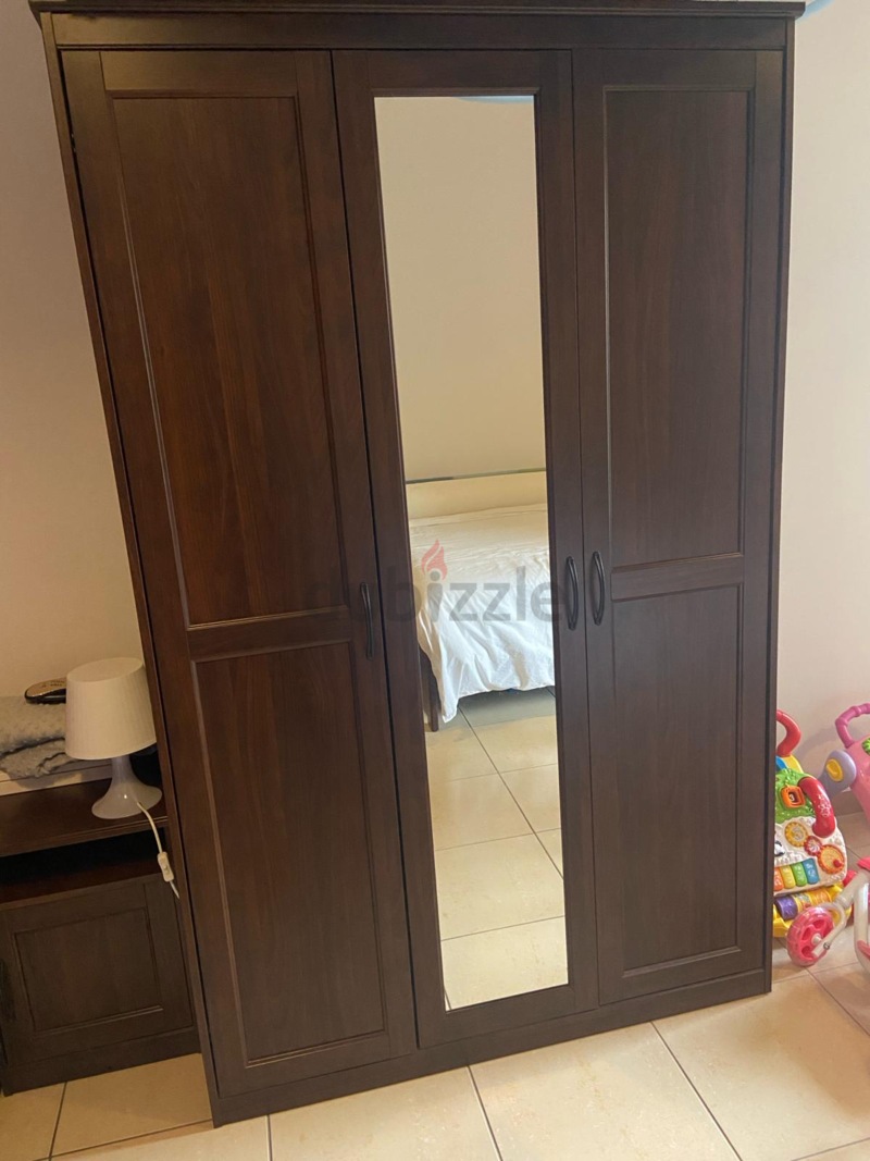 Ikea SONGESAND Wardrobe Brown