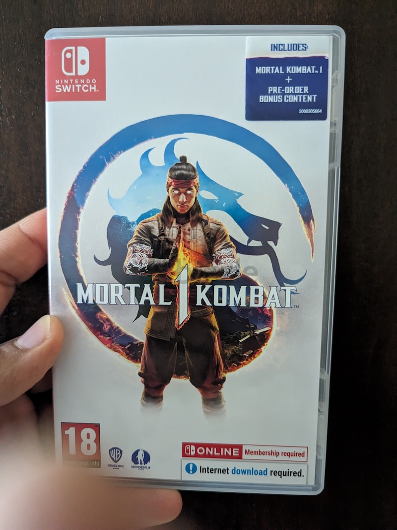 Switch Game!! Mortal Kombat 1 with Pre-order Bonus code | dubizzle