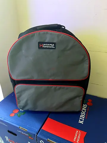 Home works Heavy Duty Tool Trolley / Backpack Bag