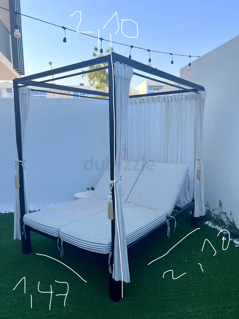 Sunbed outdoor furniture