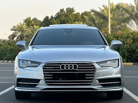 AUDI A7 S-LINE  V6 2016 FIRST OWNER GCC ORIGINAL PAINT ACCIDENT FREE