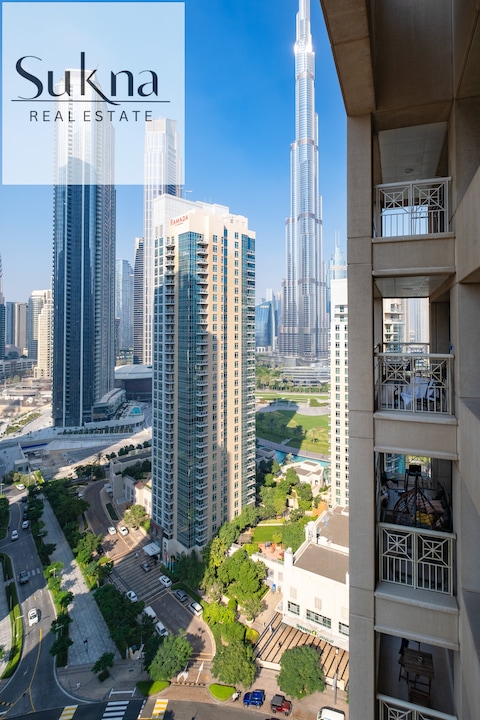 Burj Khalifa View | High Floor | Prime Location Achiever Properties Is Delighted To Offer You A Cap