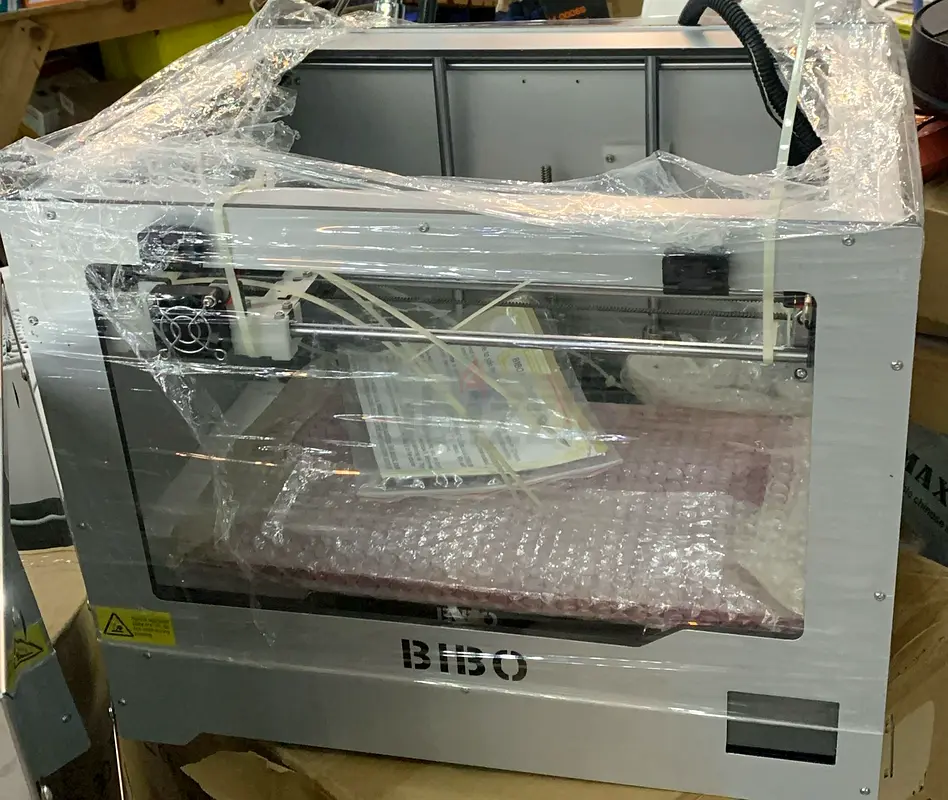 BIBO 3D Printer Dual Extruder Sturdy Frame WiFi Touch Screen Cut