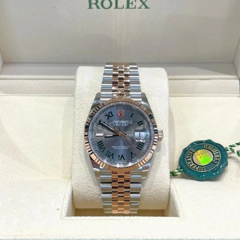 Rolex Wimbledon 36 mm Rose Gold dubizzle