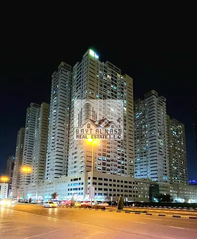 Spacious Two Bedroom Hall Apartment With Covered Car Parking Available For Resale Ajman One Tower