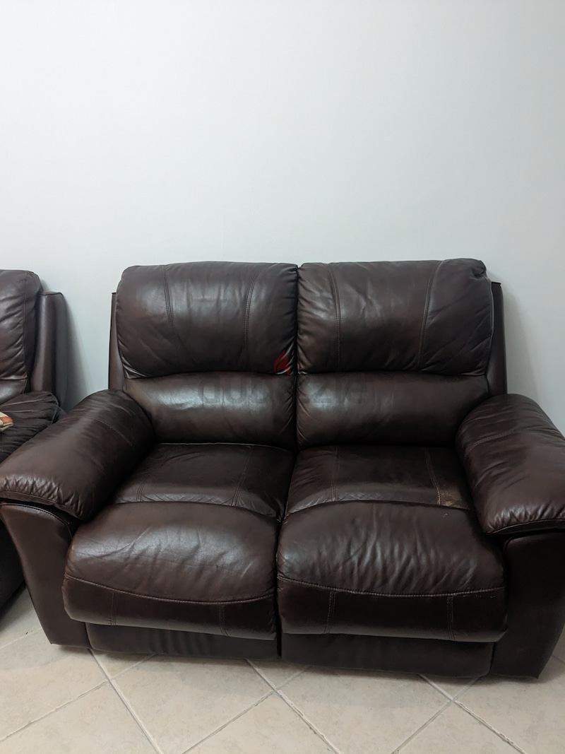 Used recliner store sofa