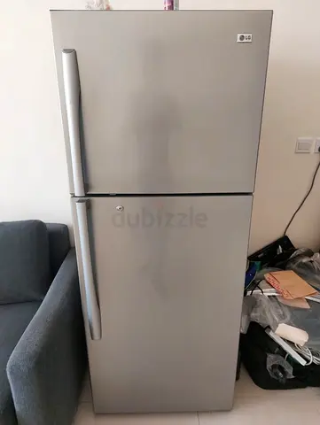 LG 2 Doors Top Freezer Down Fridge model Silver Colour  GR B492YLC FREE DELIVERY +WARRANTY